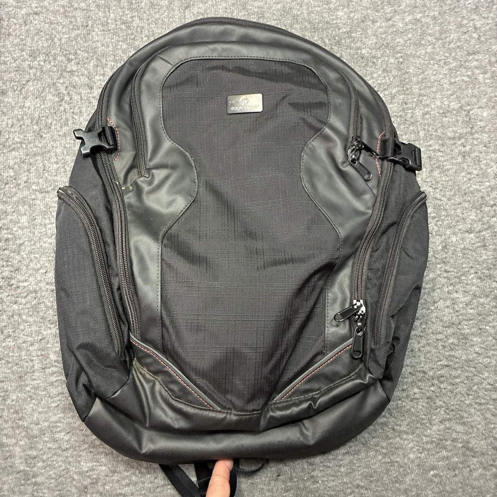 Eagle Creek Backpack Black Business Travel School Bag Carryon Commuter‎ Es3 Tom